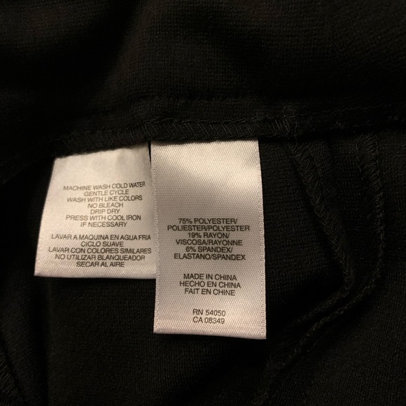 Anne Klein Sexy Black Skirt - Picture 4 of 11